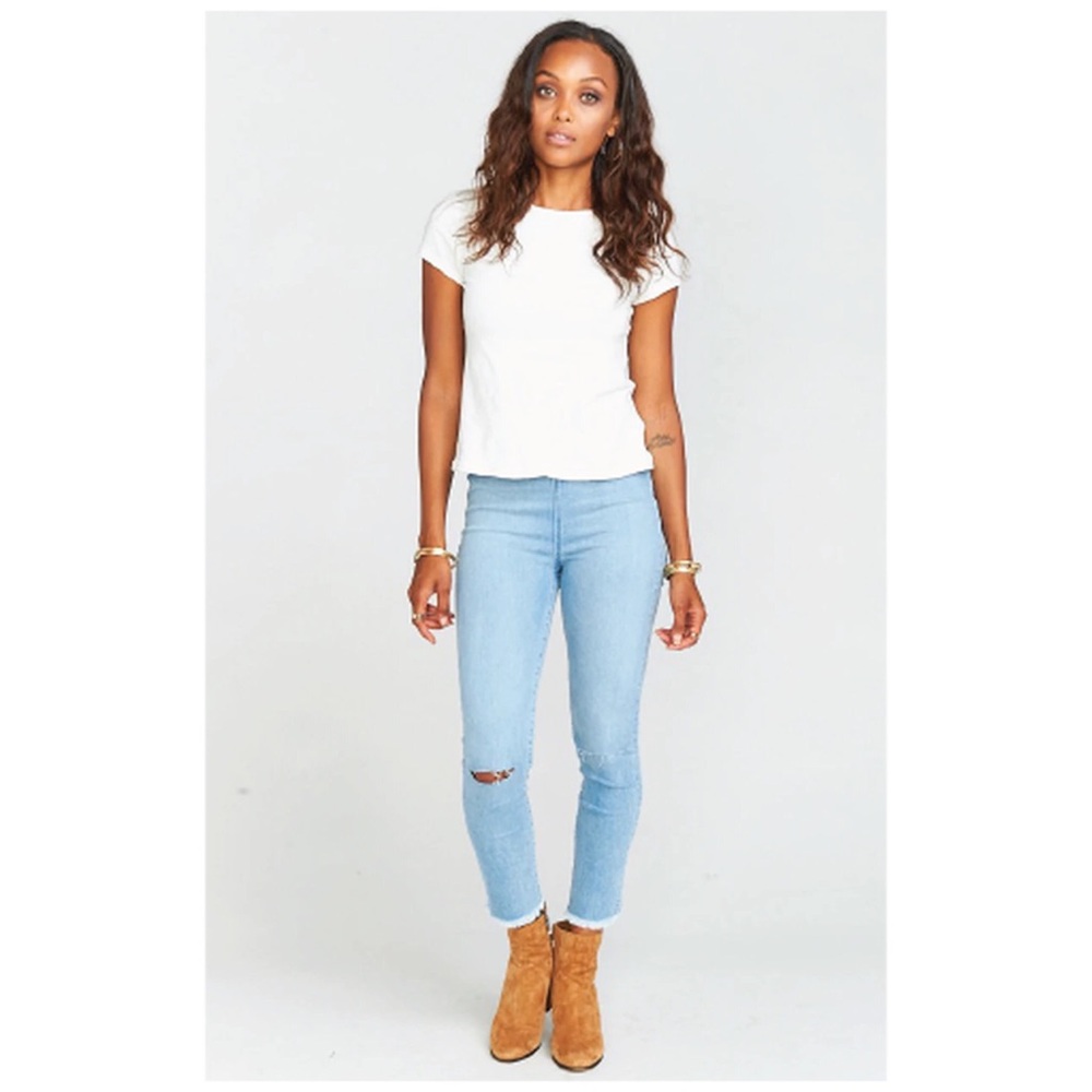Show Me Your Mumu Soho Skinnies Blue Sky Sz L